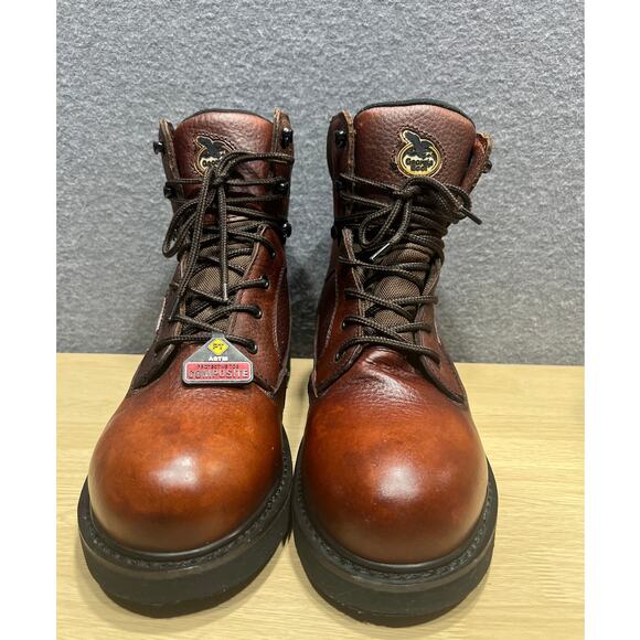Georgia Boot Steel Toe Waterproof Slip/Oil Resistant Work Boots Mens Size 10.5W - Picture 3 of 13